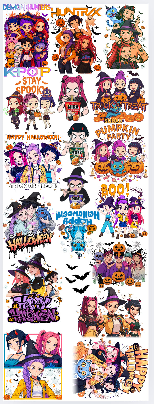 Huntri.x Halloween DTF