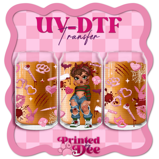 #165 Espooky Babes Freddy UV DTF