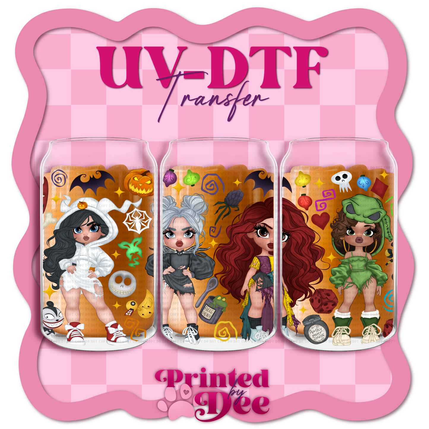 #116 N.B.C. BRAT.Z UV DTF