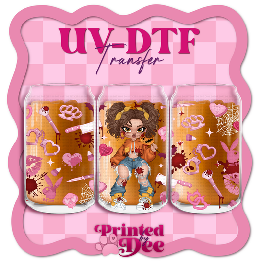 #168 Espooky Babes Sam UV DTF