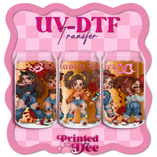 #163 Espooky Babes  UV DTF