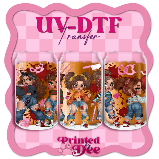 #164 Espooky Babes  p2 UV DTF