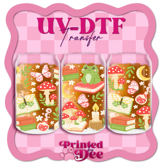 #102 Whimsical Bookish Forest UV DTF