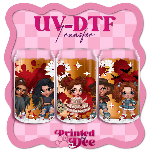 #127 Horror Villains  UV DTF