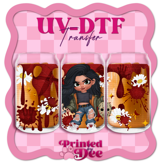 #123 Horror Jason UV DTF