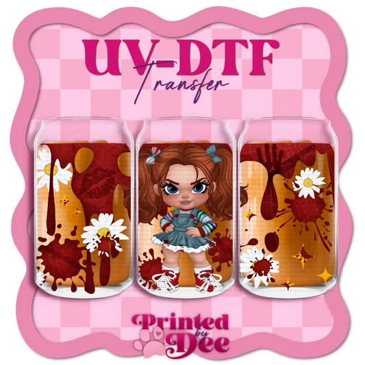#126 Horror Chuck.y. UV DTF