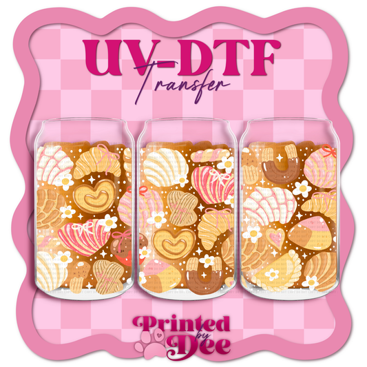 #104 Sparkles and pan dulce UV DTF