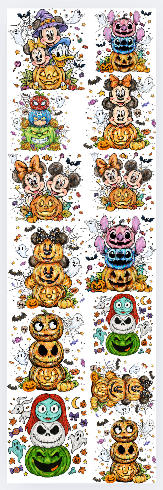 Cute Halloween DTF 22x70
