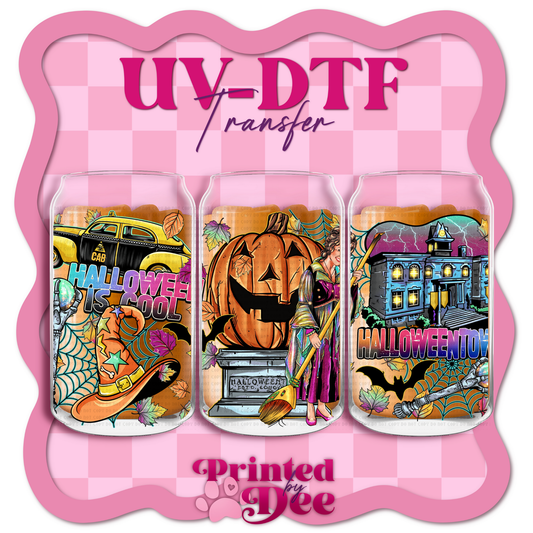 #153 Halloween is cool  UV DTF