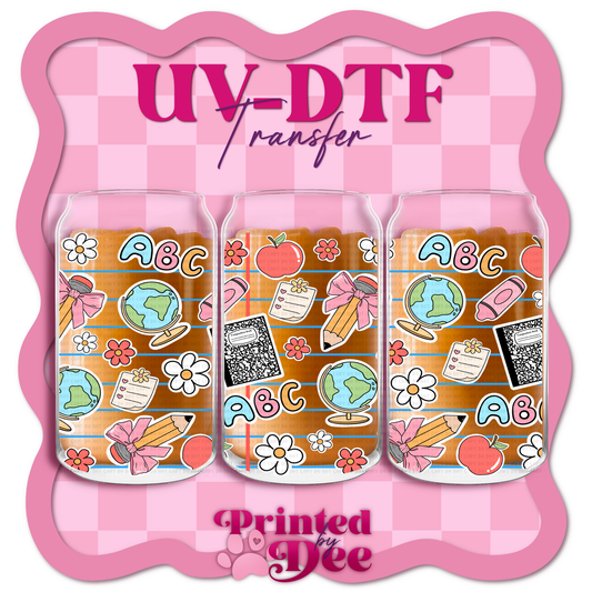 #109 ABC Lines UV DTF