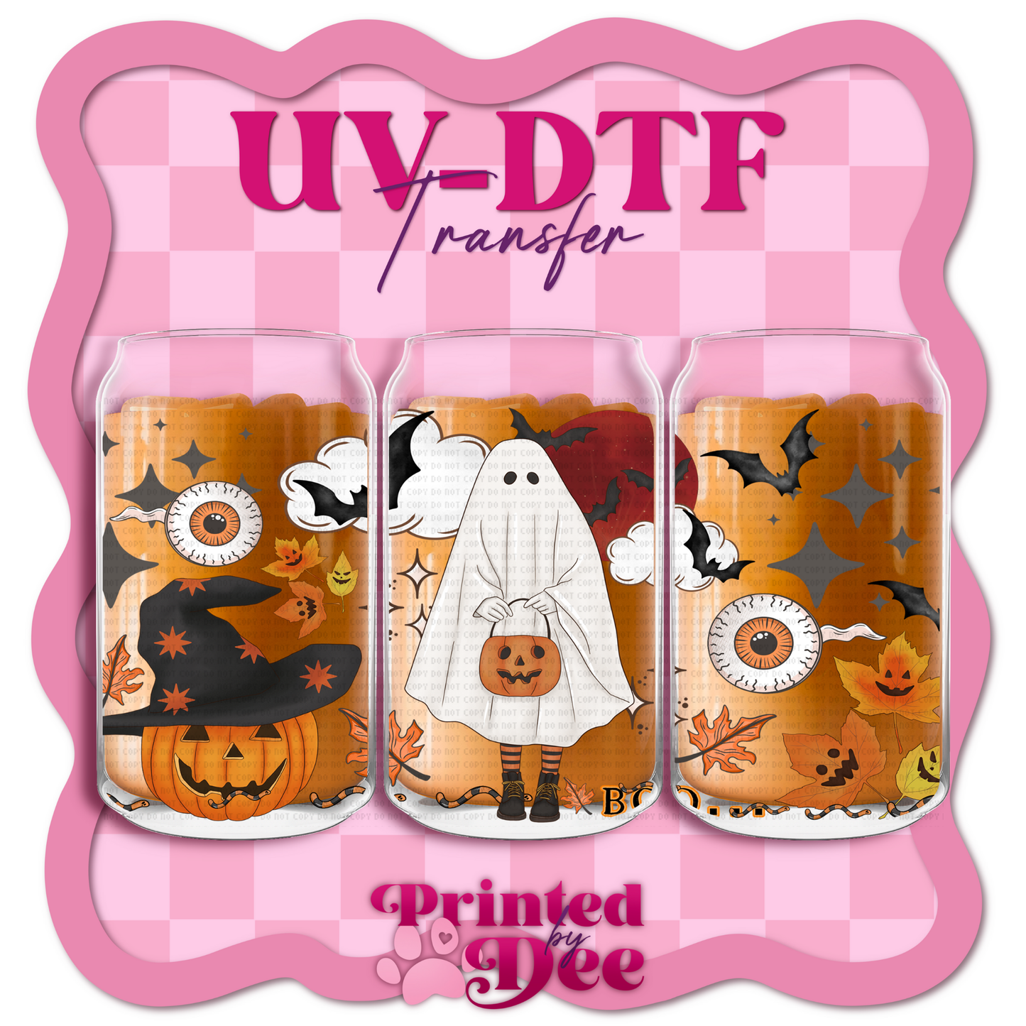 #111 Ghost sheet UV DTF