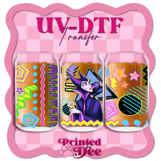 #133 Mal.eficent UV DTF