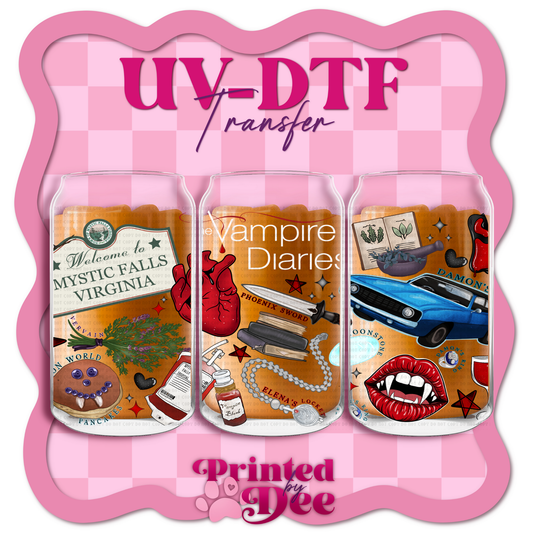 #113 Vampire diaries UV DTF