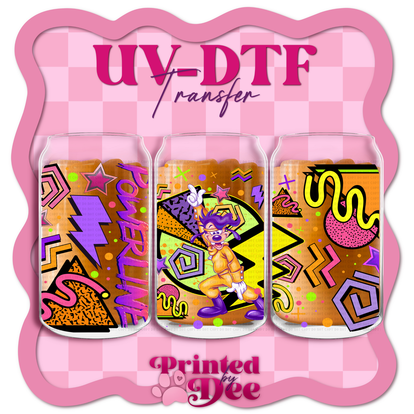 #135 Power.Line  UV DTF