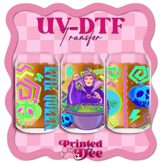 #134  Evil Que.en UV DTF