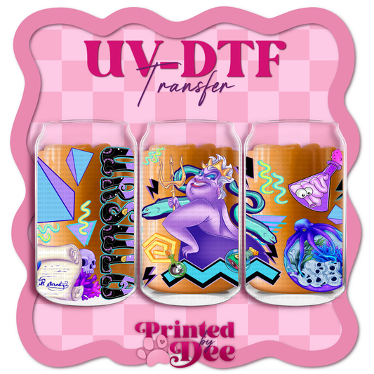 #148 Underwater queen UV DTF