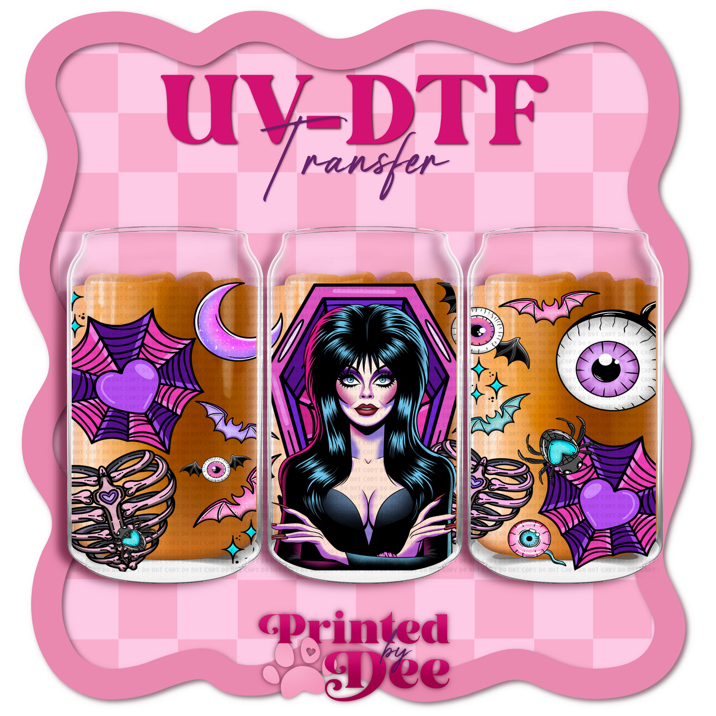 #143 Elvira  UV DTF