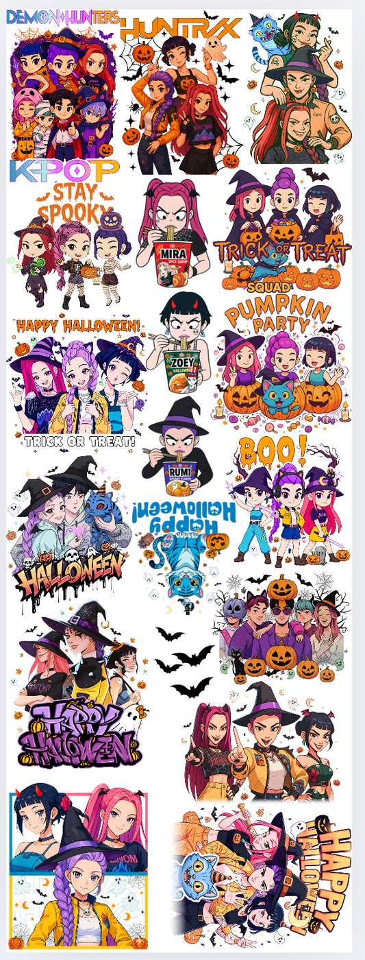 Huntri.x Halloween DTF